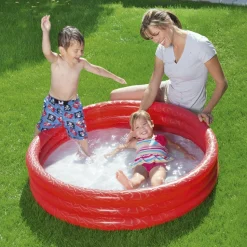 Piscina per bambini 3 anelli diametro 122 cm