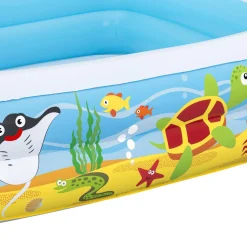 Piscina per Bambini Pesci Tropicali con tetto di protezione solare