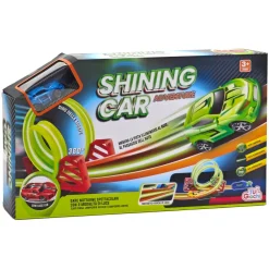 Pista Luminosa con Loop 360° Shining Car Adventure