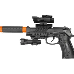 Pistola automatica PK3 M9-A4 con Suoni Reali e Silenziatore