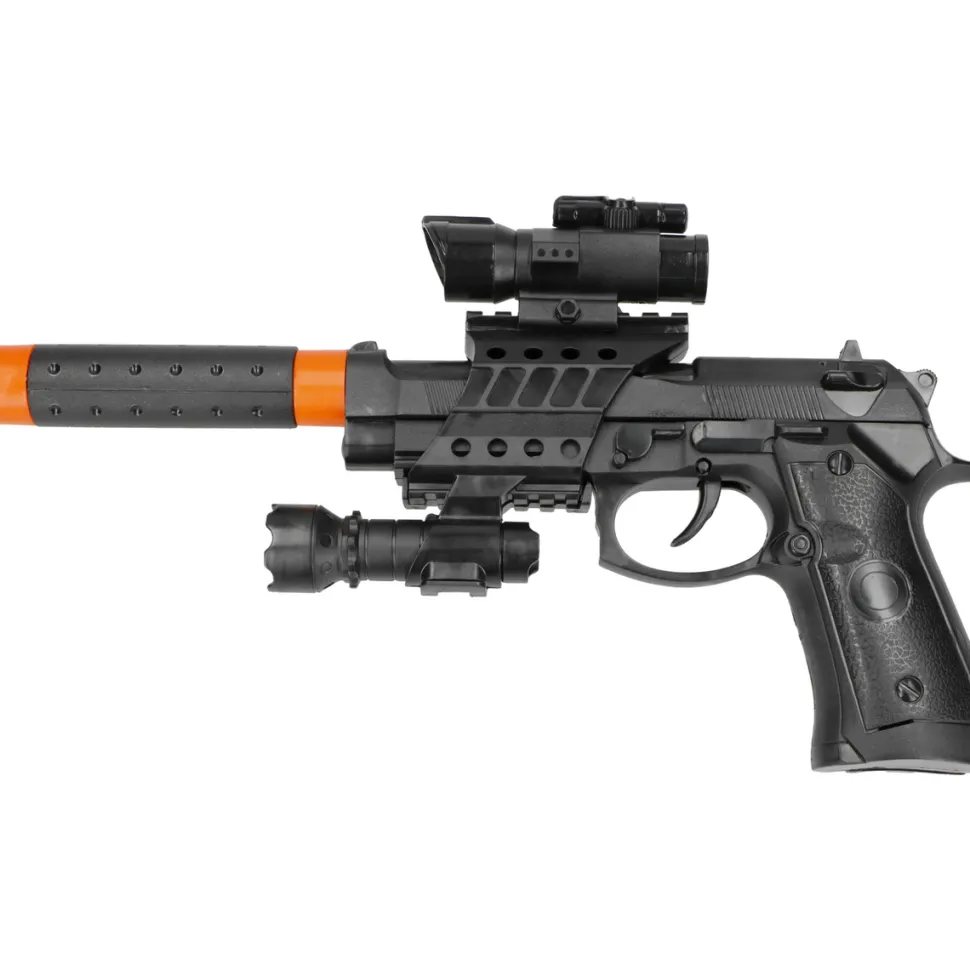 Pistola automatica PK3 M9-A4 con Suoni Reali e Silenziatore