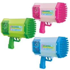 Pistola Spara Bolle di Sapone 69 Fori