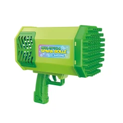 Pistola Spara Bolle di Sapone 69 Fori