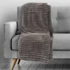 Plaid Coperta Flanella Rigata 150x200 cm