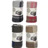 Plaid Coperta in pile decoro a quadri 125x150cm
