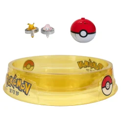 Pokémon Battle Spinner Arena Set con Pikachu e Mew
