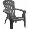 Poltrona con Braccioli Dolomiti Antracite h86x72x80 cm