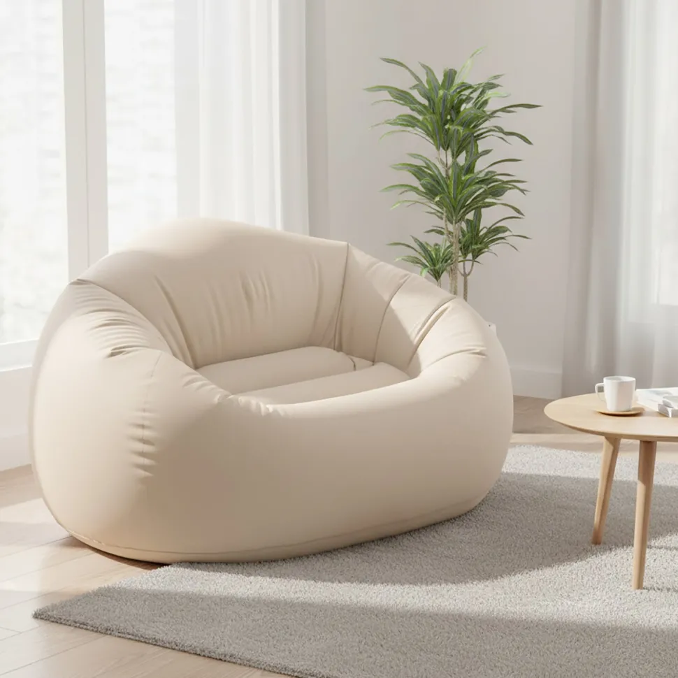 Poltrona Gonfiabile Sacco Crema
