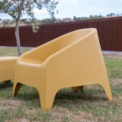 Poltrona Matera Giallo Ocra