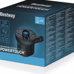 Pompa di gonfiaggio elettrica ricaricabile a batteria da 4.8V PowerTouch 565 l/min