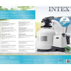 Pompa filtro a sabbia Krystal Clear per piscine fuori terra 12000 litri/ora