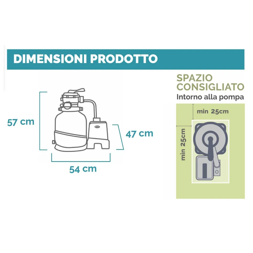 Pompa Filtro a Sabbia Krystal Clear® SX2100 Plus WiFi 7900 litri/ora
