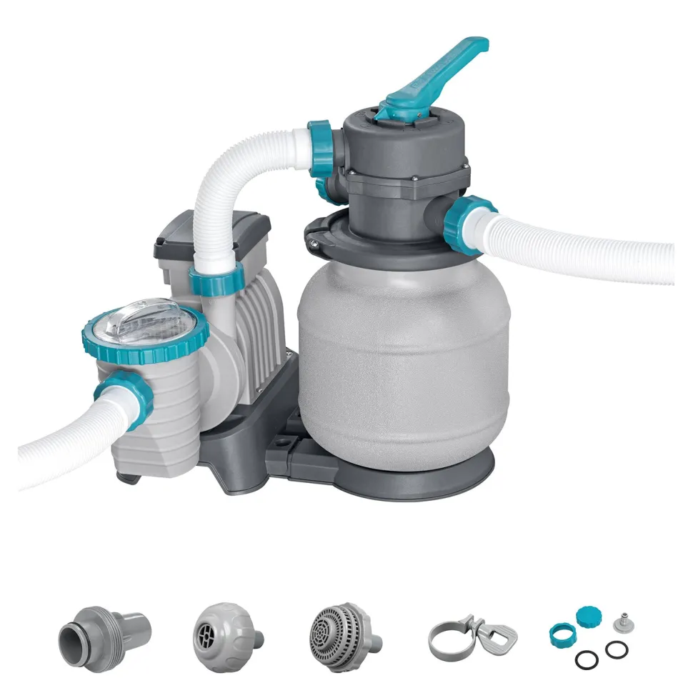 Pompa Filtro a Sabbia per Piscine Fuori Terra 6.056 L/h