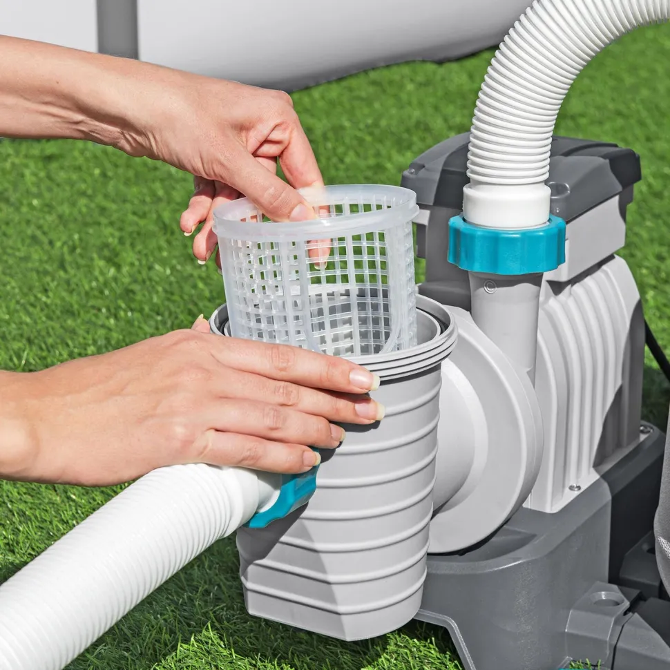 Pompa Filtro a Sabbia per Piscine Fuori Terra 6.056 L/h