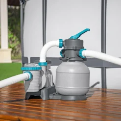 Pompa Filtro a Sabbia per Piscine Fuori Terra 6.056 L/h