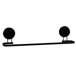 Porta asciugamani con Ventosa in Alluminio Linea Tahoma Black 45 cm