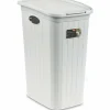 Portabiancheria bianco Linea Elegance 36 litri