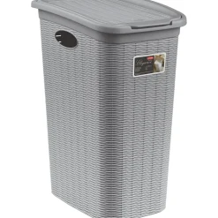 Portabiancheria Grigio Linea Elegance 36 litri