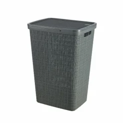 Portabiancheria Jute Antracite 58 litri