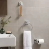 Portarotolo Aperto in Acciaio Inox Linea Kalo Cromo