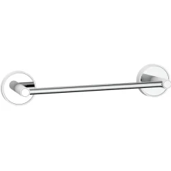 Porta Salviette in Acciaio e ABS bianco Linea Fusion 30 cm