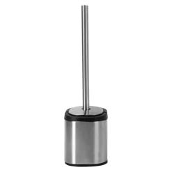 Portascopino Automatico con Scopino in Acciaio Inox h42,5 cm