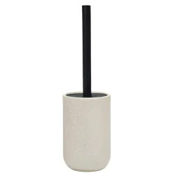 Portascopino con scopino Bianco
