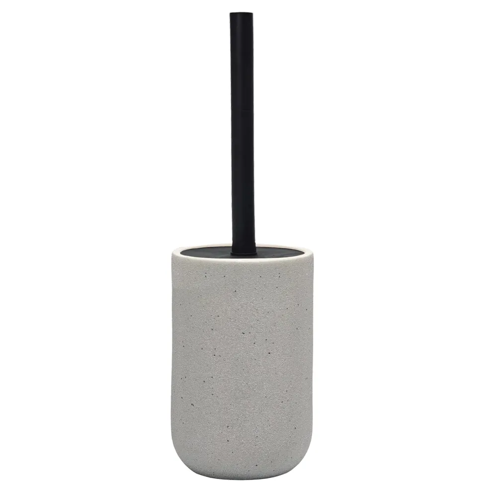 Portascopino con scopino Grigio