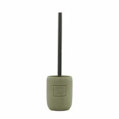 Portascopino con Scopino Sabbia Clean Collection h36 cm diametro 9,5 cm