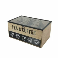 Portatisane con Cassetto Porta Capsule Tea & Coffee