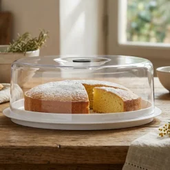 Porta torta con Coperchio Trasparente diametro 35 cm