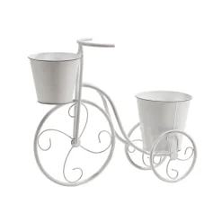 Portavasi Decorativo 2 Posti a Forma di Bicicletta