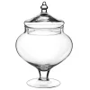 Potiche in Vetro con Coperchio Patisserie h27 diametro 18,7 cm