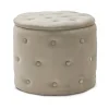 Pouf Contenitore Apribile Tortora