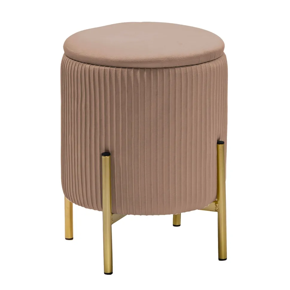 Pouf Contenitore Apribile Tortora