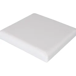 Pouf Contenitore Bianco in ecopelle richiudibile h38x38x38 cm