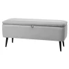 Pouf Contenitore Grigio