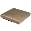 Pouf Contenitore in Velluto Damascato Tortora
