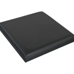 Pouf Contenitore Nero in ecopelle richiudibile h38x38x38 cm