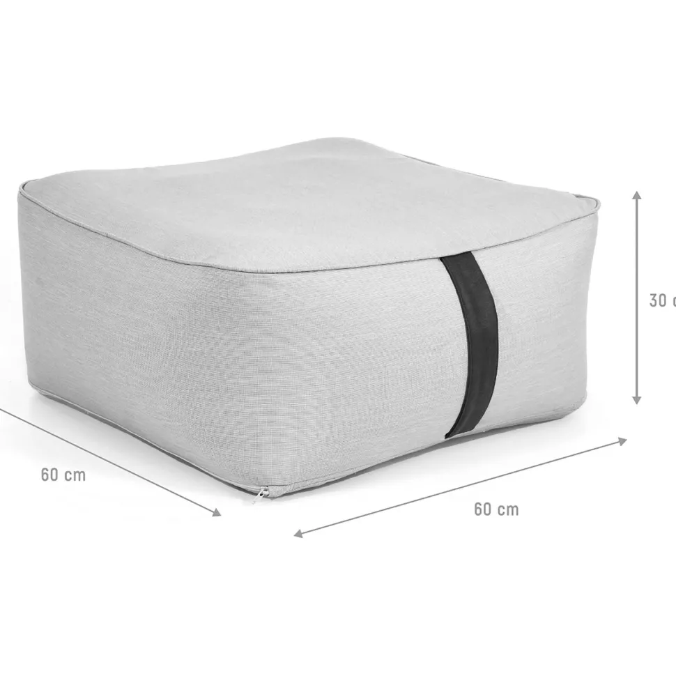 Pouf Gonfiabile Grigio chiaro