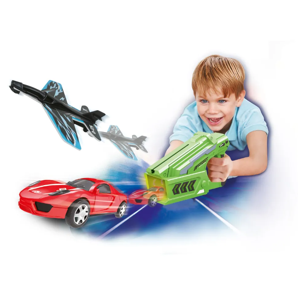 Power Shoot Game Pistola Doppia Funzione – Auto e Aerei