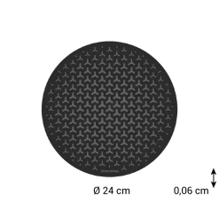 Protezione per piano a induzione in silicone Linea GrandChef diametro 24 cm