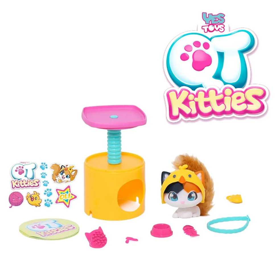 QT Kitties Gattini peluche collezionabili con sorprese