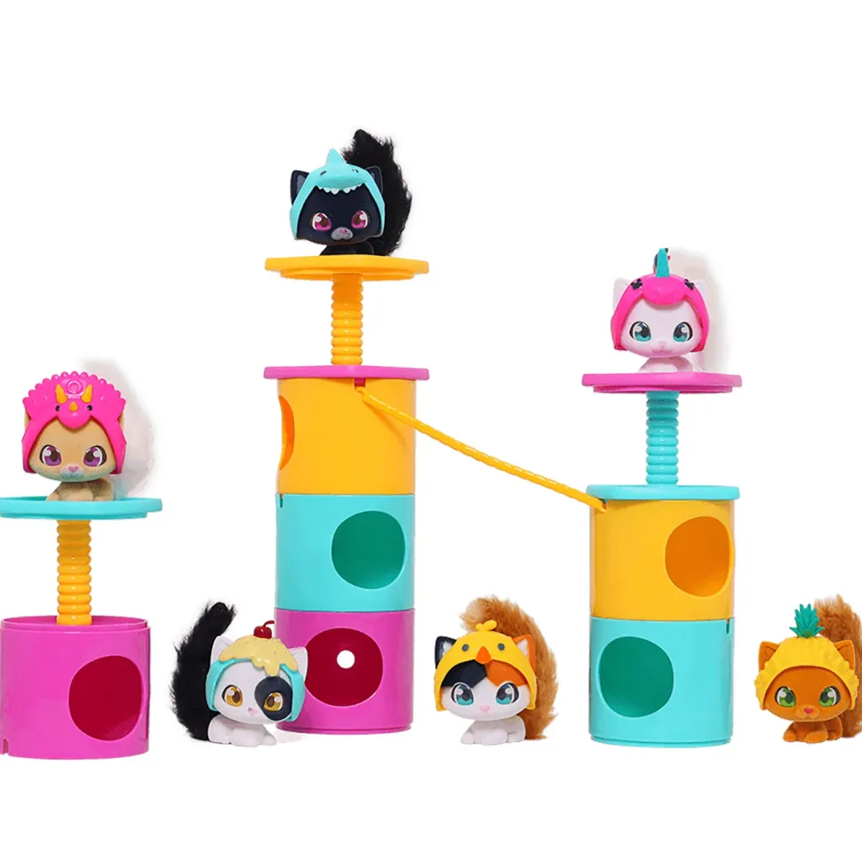 QT Kitties Gattini peluche collezionabili con sorprese