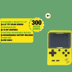 Radiocom Egame 300 Giochi – Console Portatile Colorata