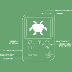 Radiocom Egame 300 Giochi – Console Portatile Colorata
