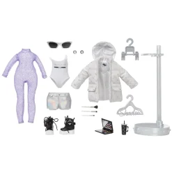 Rainbow High Shadow High Dia Mante Doll con Accessori