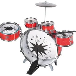 Rock BabyBand Set Batteria per Bambini con 5 Tamburi e 1 Piatto
