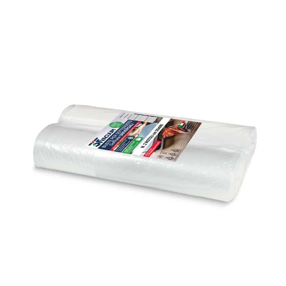 Rotoli Sottovuoto Goffrati 20x600 cm 2 Pezzi