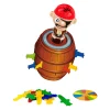 Salta il Pirata Gioco da Tavolo con Barile e Pirata a Sorpresa